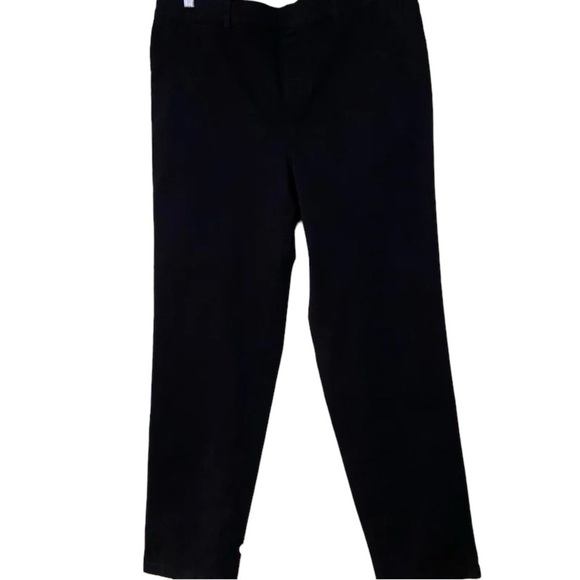 Orvis Classic Collection Stretch Black Twill Ankle Pants Women's Size 14 - Picture 3 of 6